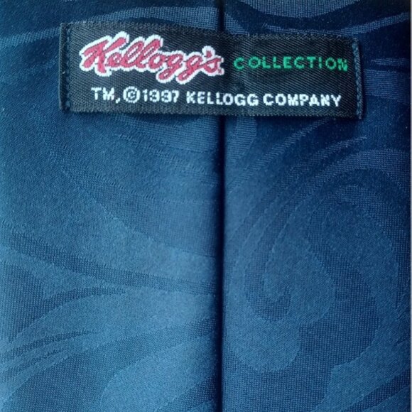 Tony the Tiger Golfing Cartoon Necktie Vintage '97 Kellogg's Collection - Picture 3 of 5